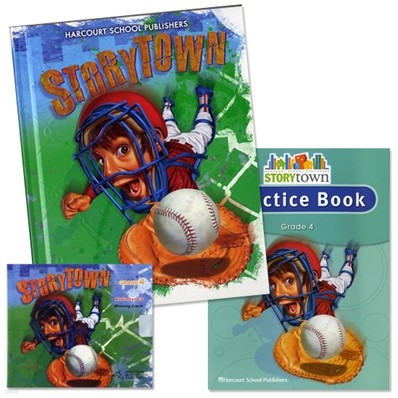 [Story Town] Grade 4 - Winning Catch Set (Student Book + Workbook + CD)