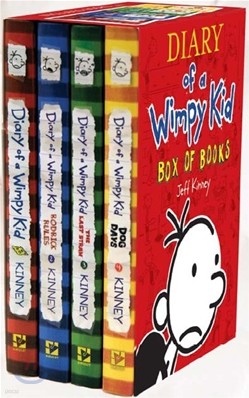 Diary of a Wimpy Kid #1-4 Box Set
