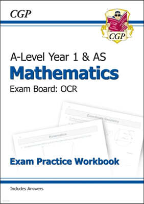 New A-Level Maths for OCR: Year 1 & AS Exam Practice Workboo