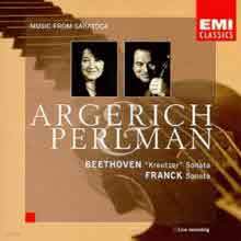 Itzhak Perlman, Martha Argerich - 亥 : ̿ø ҳŸ 'ũó', ũ : ̿ø ҳŸ (Beethoven : Violin Sonata No.9 Op.47'Kreutzer', Franck : Violin Sonata/XRCD)