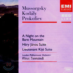 MussorgskyKodalyProkofiev : Orchestral Works : Tennstedt
