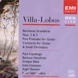Villa-Lobos : Bachianas Brasileiras Nos.2 & 5 : Jesus Lopez-Cobos