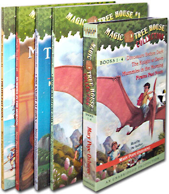 Magic Tree House Set #1 (Book + Tape 1-4)