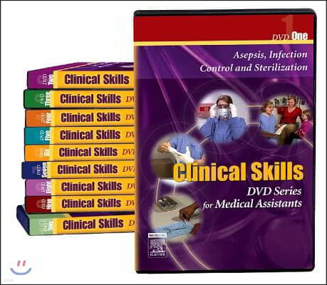 Saunders Clinical Skills for Medical Assistants Package: Set of 10 DVD's