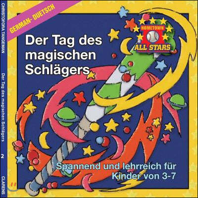 German Magic Bat Day in German: Kids Baseball Books for Ages 3-7