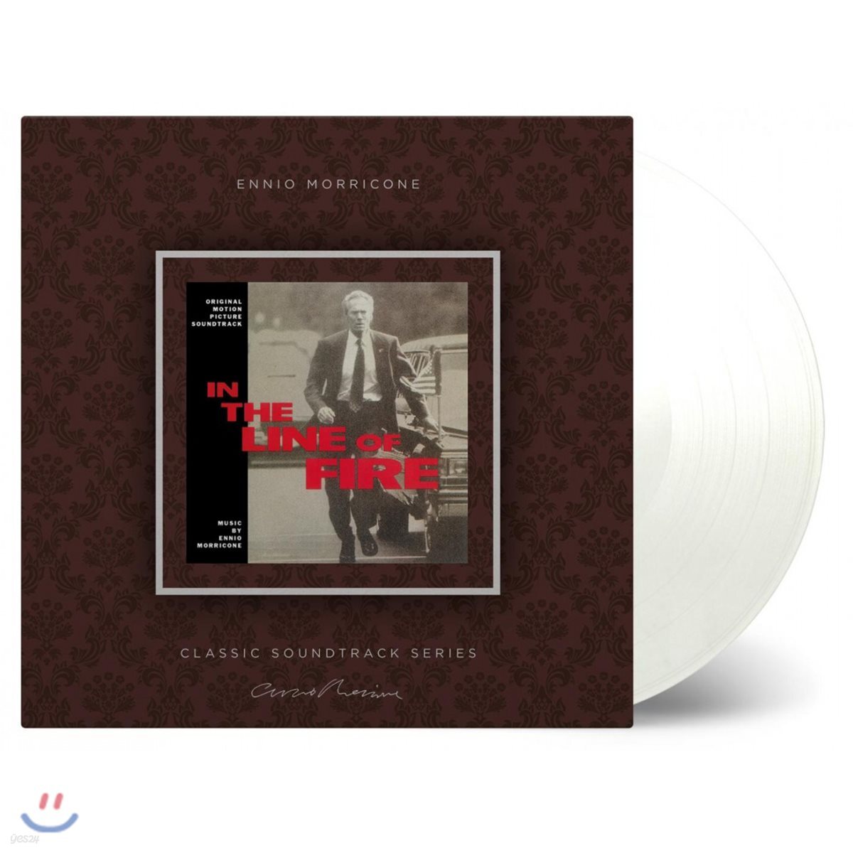 사선에서 영화음악 (In The Line Of Fire OST by Ennio Morricone 엔니오 모리꼬네) [투명 컬러 LP]
