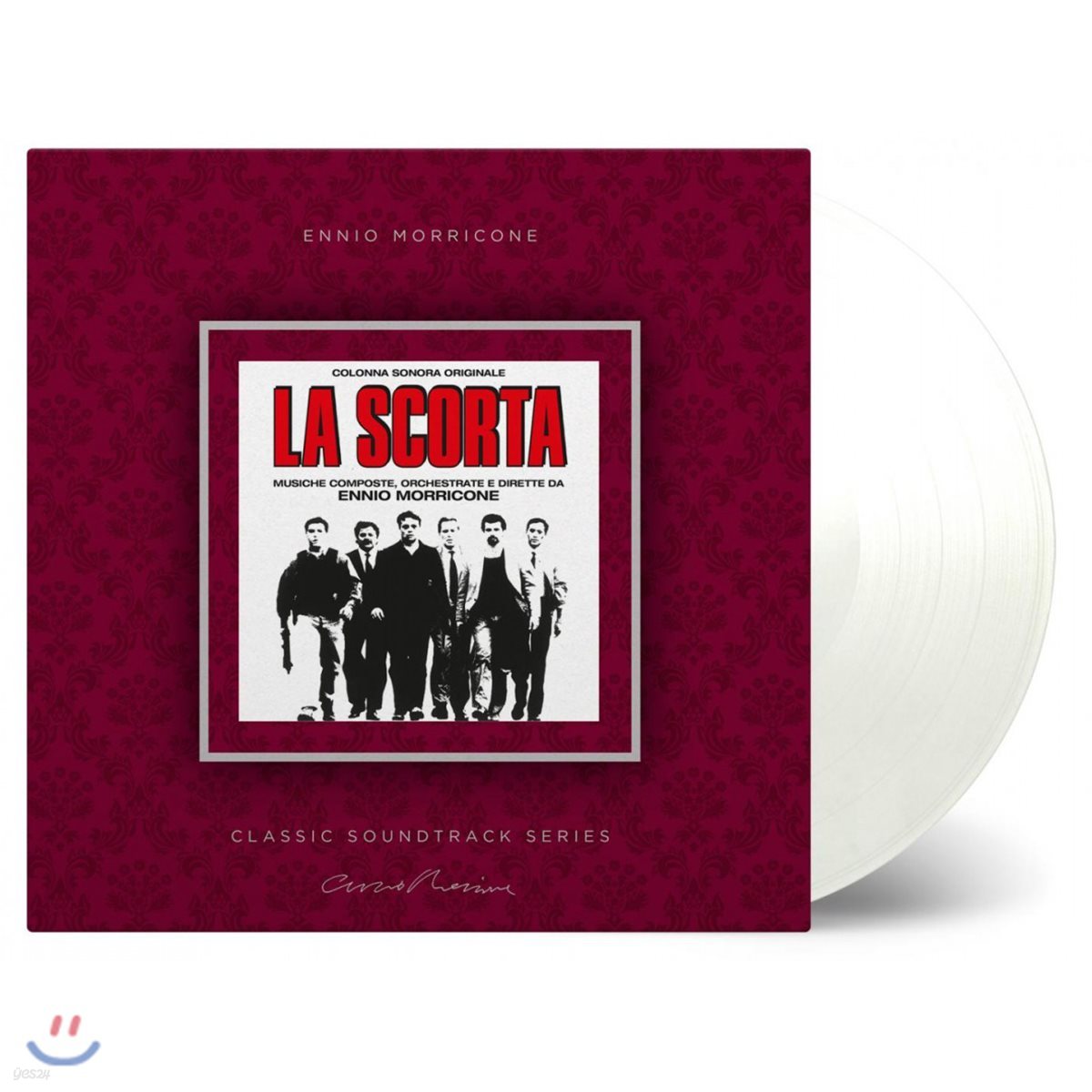 에스코트 영화음악 (La Scorta OST by Ennio Morricone 엔니오 모리꼬네) [투명 컬러 LP]