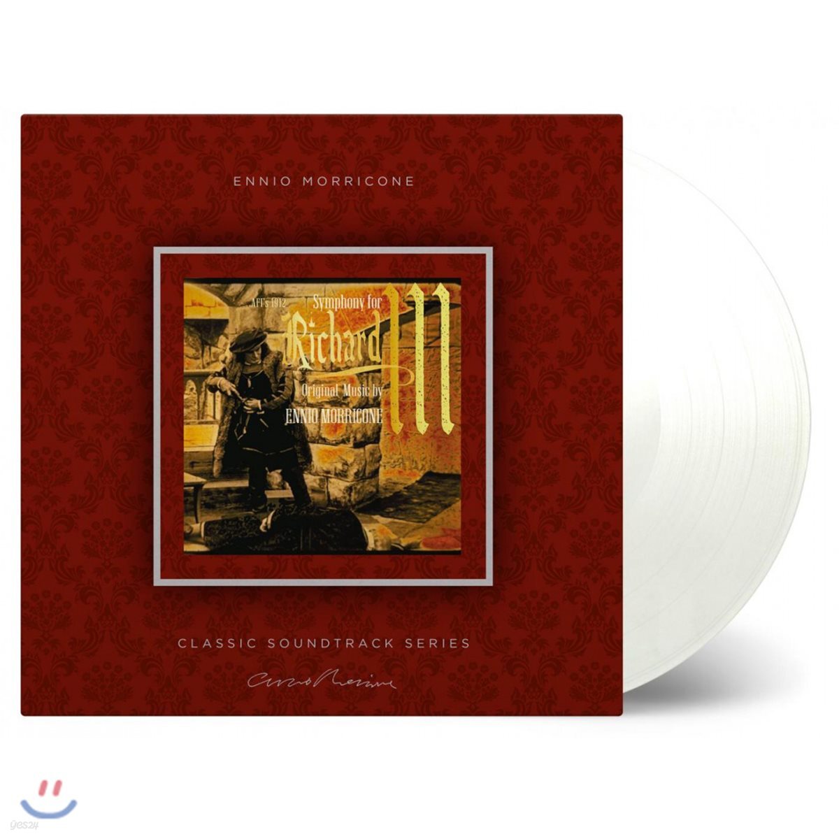 리처드 3세 영화음악 (Symphony For Richard III OST by Ennio Morricone 엔니오 모리꼬네) [투명 컬러 LP]
