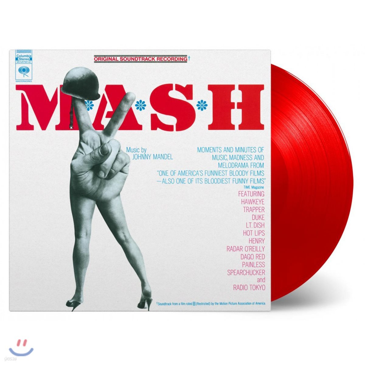 매시 영화음악 (M*A*S*H OST by Johnny Mandel 조니 맨델) [레드 컬러 LP]