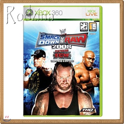 X-BOX360 WWWE ƴٿ VS ο 2008 SmackDown VS Raw2008