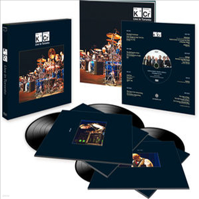 King Crimson - Live In Toronto: November 20th 2015 (Limited Deluxe Edition)(200G)(4LP+DVD Audio)(Boxset)