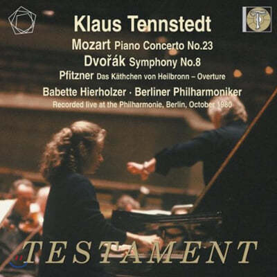 Klaus Tennstedt 드보르작: 교향곡 8번 / 모차르트: 피아노 협주곡 23번 (Dvorak: Symphony No.8 / Mozart: Piano Concerto No.23) 