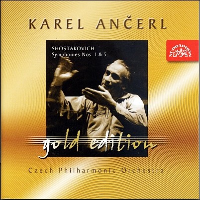 Karel Ancerl Ÿںġ:  1, 5 (Shostakovich : Symphonies No,1 Op.10, No.5 Op.47) 