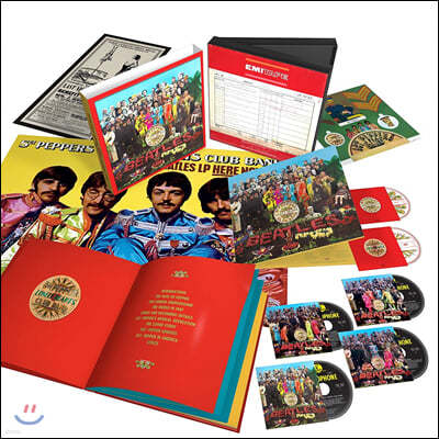 The Beatles (Ʋ) - Sgt. Pepper's Lonely Hearts Club Band [߸ 50ֳ  Super Deluxe Limited Edition]