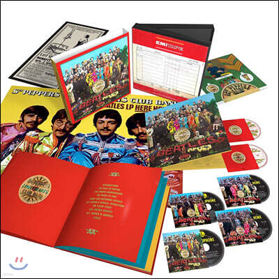 The Beatles (비틀즈) - Sgt. Pepper's Lonely Hearts Club Band [발매 50주년 기념 Super Deluxe Limited Edition]