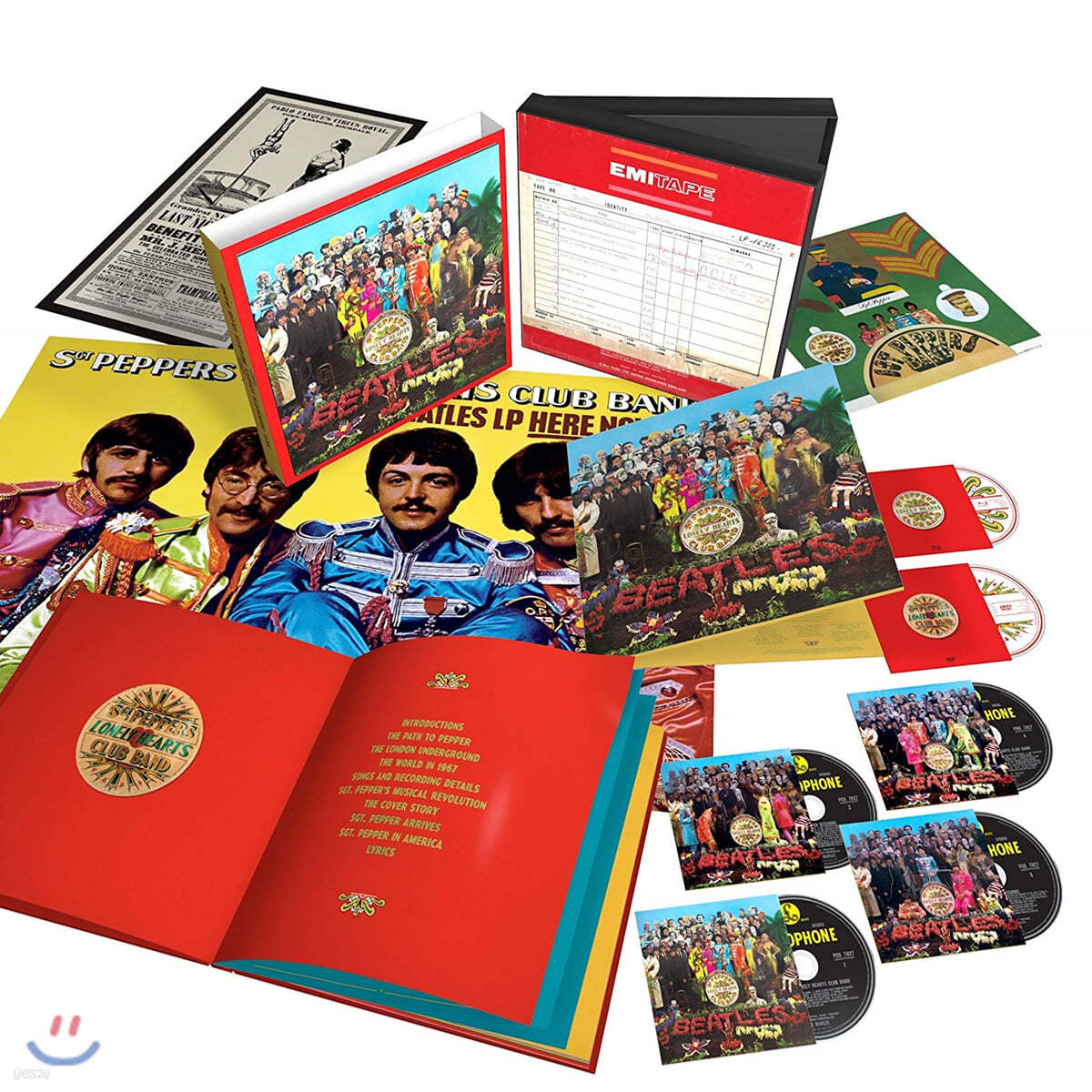 The Beatles (비틀즈) - Sgt. Pepper's Lonely Hearts Club Band [발매 50주년 기념 Super Deluxe Limited Edition]