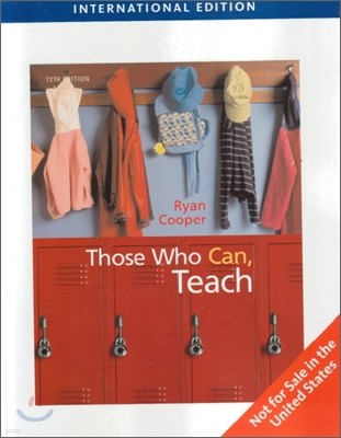 Those Who Can, Teach, 12/E