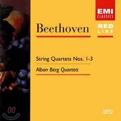 Beethoven : String Quartets Nos.1-3 : Alban Berg Quartett