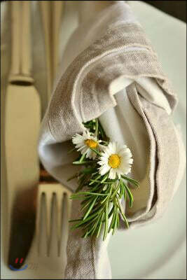 Dandelion Flowers in a Napkin Journal: Take Notes, Write Down Memories in this 150 Page Lined Journal