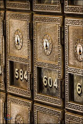 Vintage Apartment Letter Post Mail Boxes Journal: Take Notes, Write Down Memories in This 150 Page Lined Journal