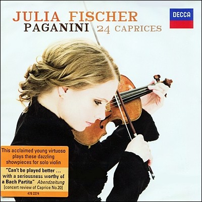 Julia Fischer İϴ: 24  (Paganini: 24 Caprices)  Ǽ