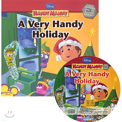 Disney Handy Manny Early Reader A Very Handy Holiday (Book + CD)