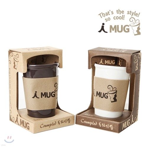 [I♡MUG] 구겨진 머그컵 아이머그