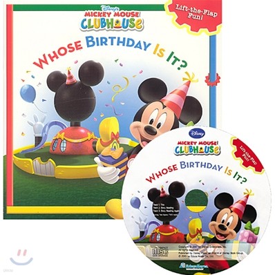 Disney Mickey Mouse Clubhouse : Whose Birthday is It? (Book + CD)