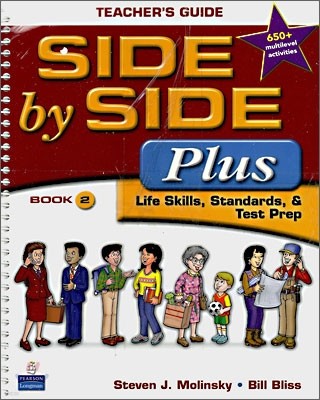 Side by Side Plus 2 : Teacher's Guide + Multilevel Activity & Achievement Test Book with CD-ROM