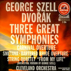 George Szell 드보르작: 교향곡 7, 8, 9번 (Dvorak : Symphony No.7, 8 & 9) 죠지 셀
