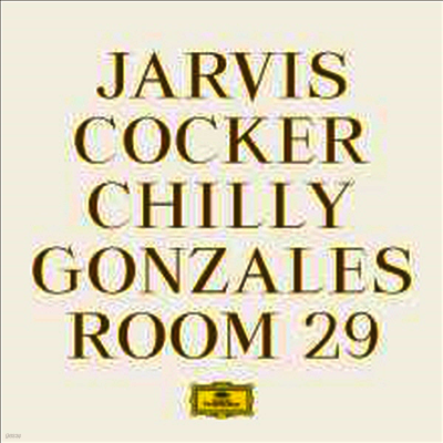 Jarvis Cocker,Chilly Gonzales — ROOM 29 - Jarvis Cocker 앨범 커버