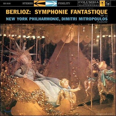 New York Philharmonic,Hector Berlioz,Dimitri Mitropoulos — Dimitri Mitropoulos 베를리오즈: 환상 교향곡 - 드미트리 미트로풀로스 (Berlioz: Symphonie Fantastique) 앨범 커버