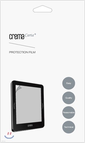 크레마 카르타 플러스(crema carta+) 액정 보호 필름