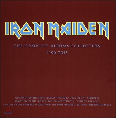 Iron Maiden — The Complete Albums Collection 1990-2015 앨범 커버
