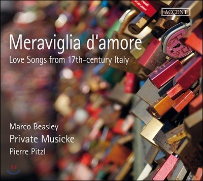 Marco Beasley / Private Musicke 17 Ż  뷡 -  , ̺Ʈ  (Meraviglia d'Amore - Love Songs from 17th-Century Italy)