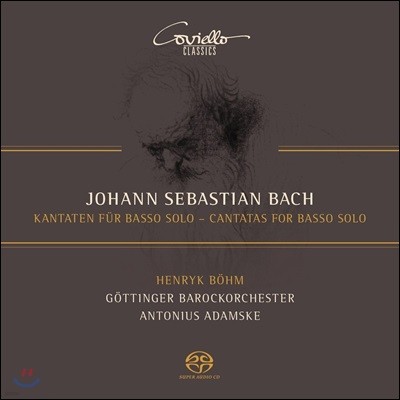Henryk Bohm 바흐: 베이스 독창 칸타타 56, 82, 158번 - 헨리크 뵘, 안토니우스 아담스케, 괴팅겐 바로크 오케스트라 (J.S. Bach: Cantatas for Basso Solo BWV56, 82 & 158)