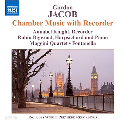 Annabel Knight 제이콥: 리코더를 위한 실내악 작품집 (Gordon Jacob: Chamber Music with Recorder)