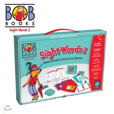 Ͻ Bob Books ReadingKit. 6: Sight Words 2