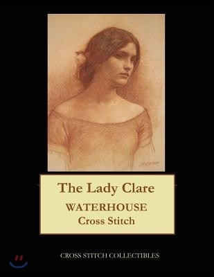 The Lady Clare: Waterhouse cross stitch pattern