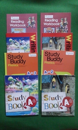 맥밀란 리딩 프로그램 A2,3( STUDY BOOK,BUDDY PHONICS , (READING,WRITING) BOOK 