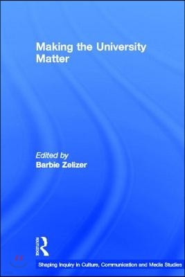 Making the University Matter