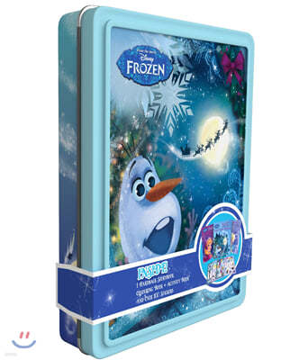 Disney Frozen Olaf Happy Tin 디즈니 겨울왕국 올라프 해피 틴 케이스