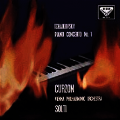 Clifford Curzon,Georg Solti — 차이코프스키: 피아노 협주곡 1번 (Tchaikovsky: Piano Concerto No.1 Op.23) - Clifford Curzon 앨범 커버