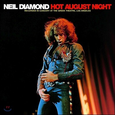 Neil Diamond — Hot August Night (1972년 8월 LA Greek Theatre 라이브) 앨범 커버