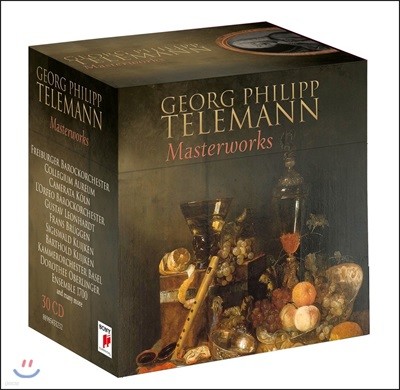 ڷ Ϳ -  250ֳ 30CD ڽƮ (Georg Philipp Telemann: Masterworks)