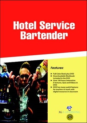 Hotel Service Bartender (Book with DVD)