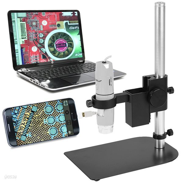 디지버드 USB현미경 MSP-8000 프로 500만화소 스탠드