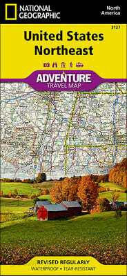 United States, Northeast Adventure Maps
