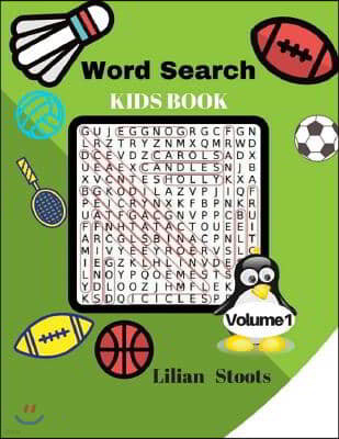 Word Search Kids Book Large Book Volume 1: Word Search Kids Book Game Word Puzzles