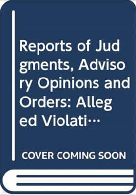 Reports of Judgments, Advisory Opinions and Orders